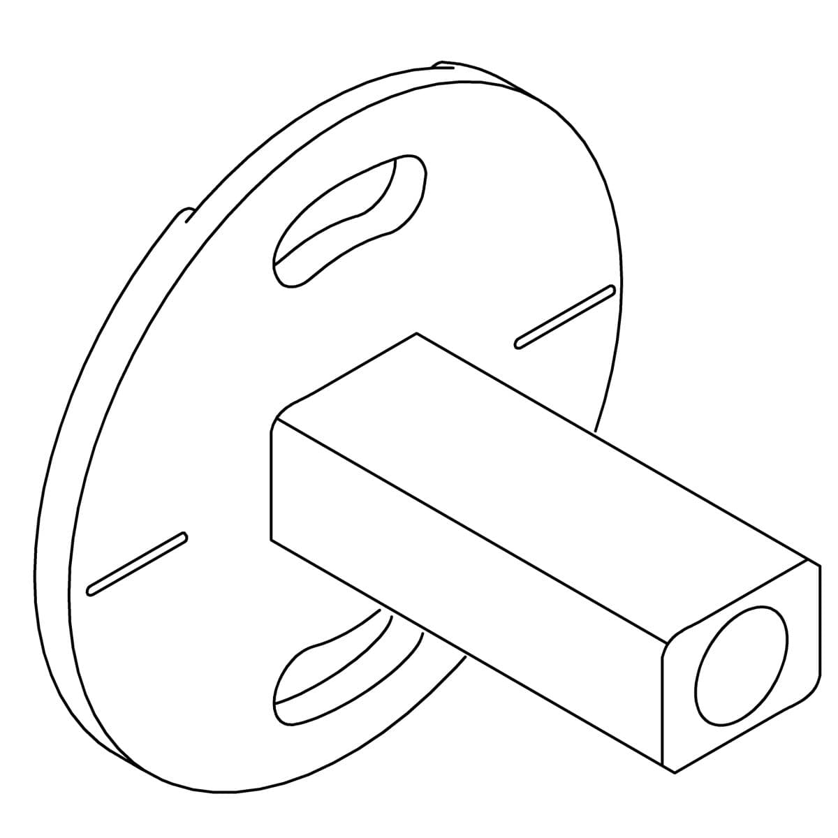 Plate, Wall Mount by Kohler Genuine Parts
