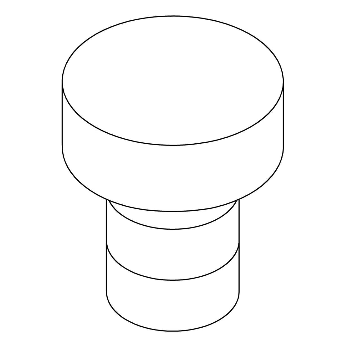 Kohler Genuine Parts KNOB - Polished Chrome by Kohler Genuine Parts