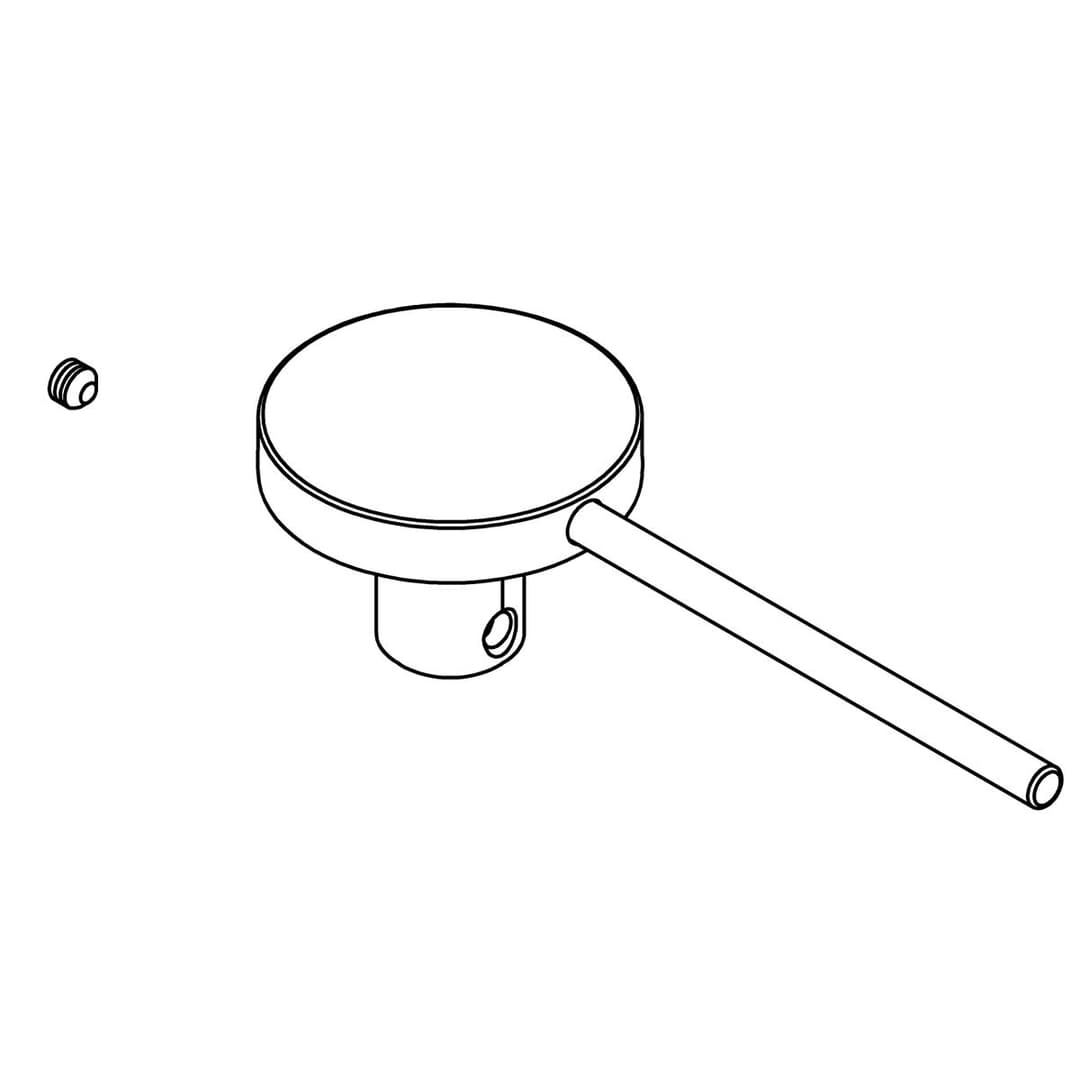 Kohler Genuine Parts Handle KIT - Vibrant Brushed Nickel by Kohler Genuine Parts