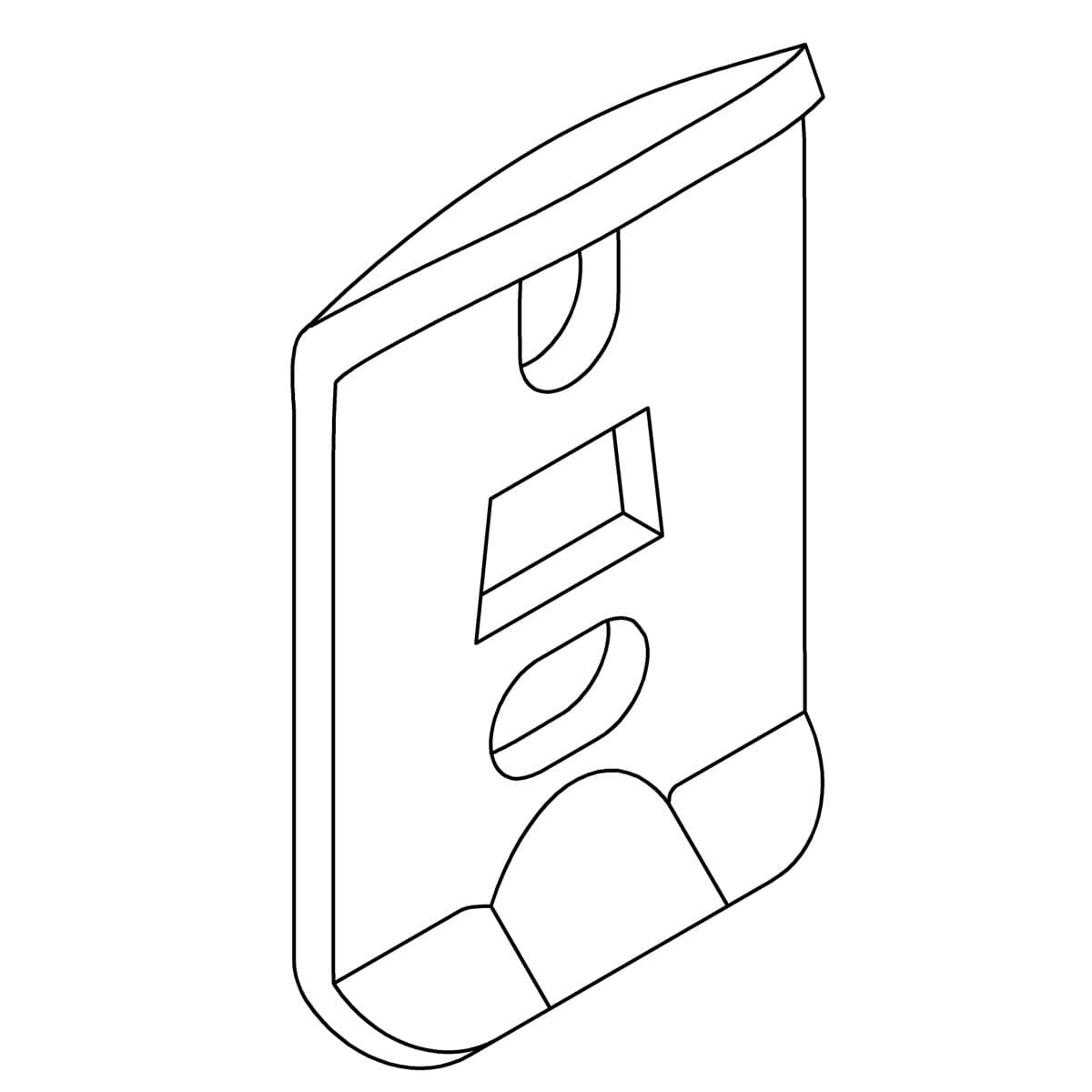 Plate, Wall Mount by Kohler Genuine Parts