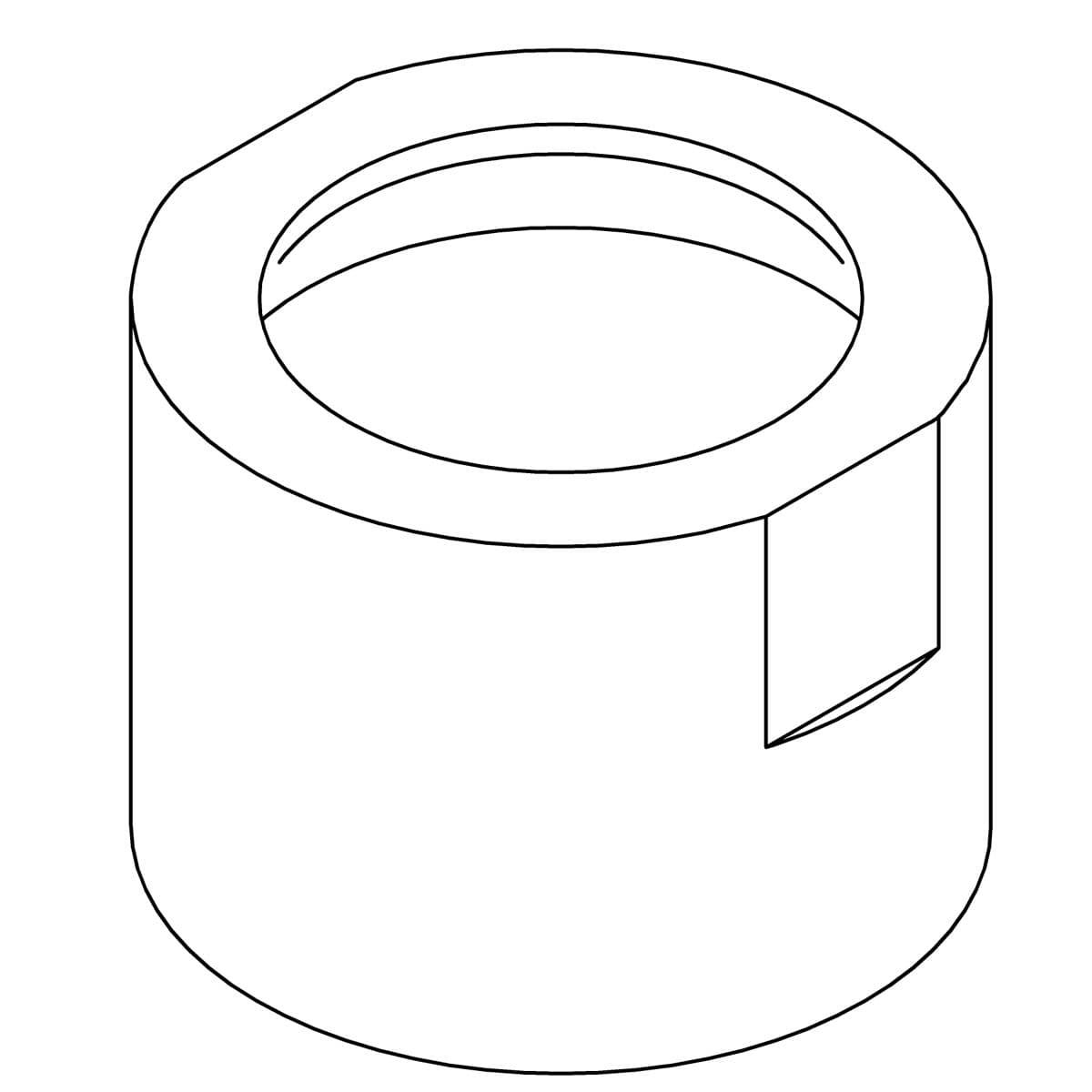Kohler Genuine Parts NUT - Vibrant Brushed Moderne Brass by Kohler Genuine Parts