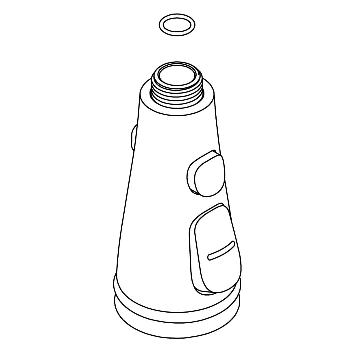Kohler Genuine Parts Assembly,detail, Spray - Polished Chrome by Kohler Genuine Parts