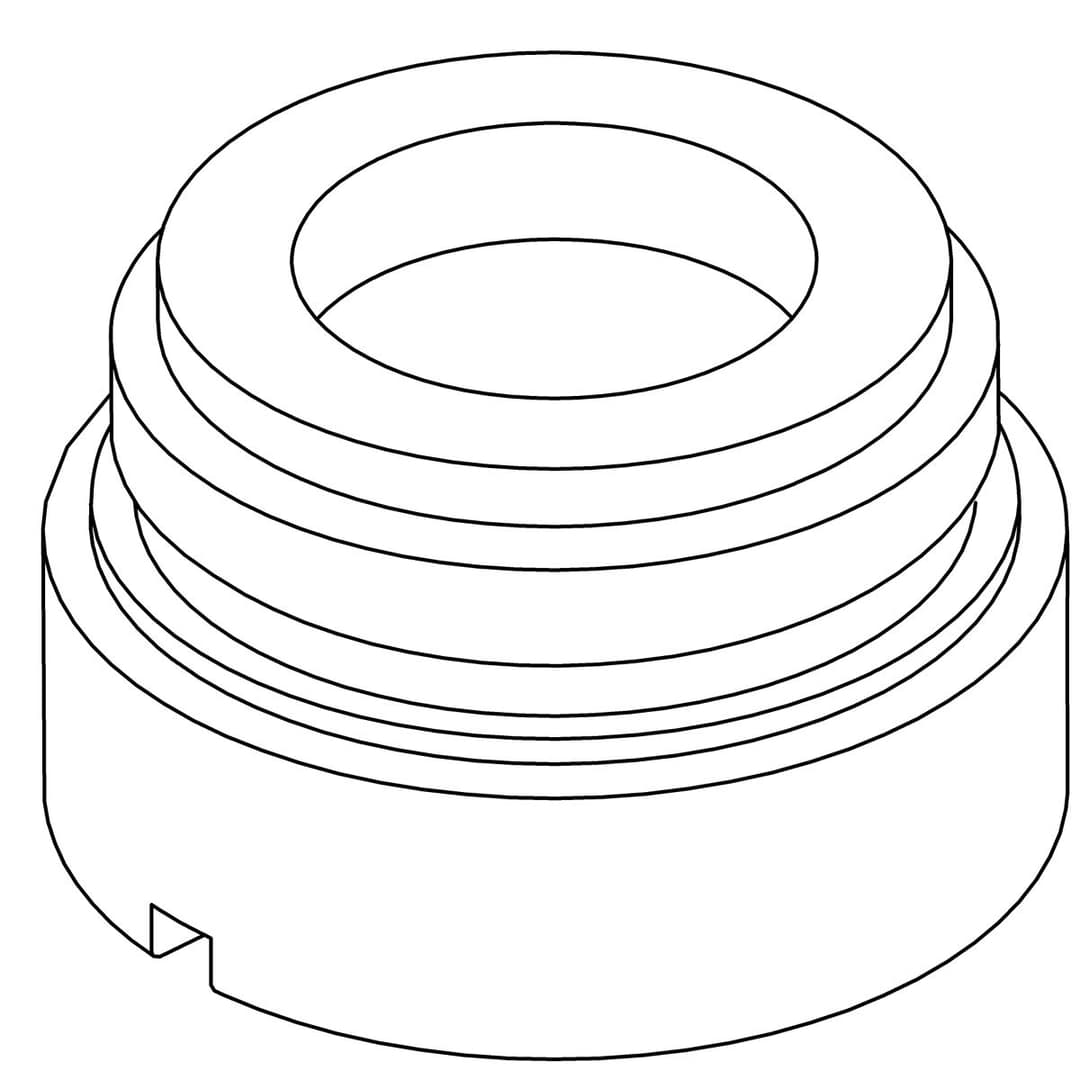 Kohler Genuine Parts KIT, 1.75 GPM Aerator - Polished Chrome by Kohler Genuine Parts