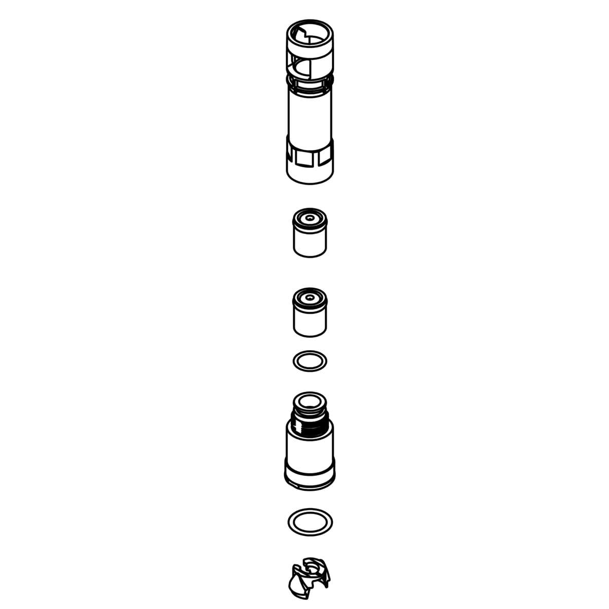 Kohler Genuine Parts Assembly, Quick Connect by Kohler Genuine Parts