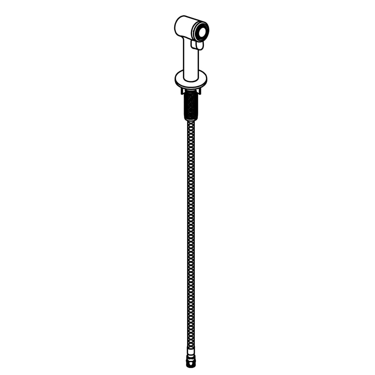 Kohler Genuine Parts SIDE Spray Assembly - Polished Chrome by Kohler Genuine Parts