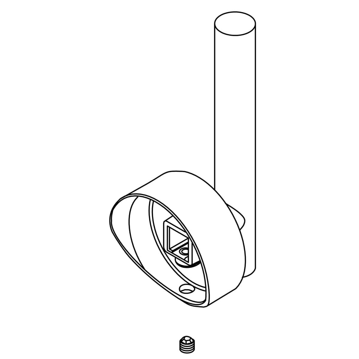 Kohler Genuine Parts Handle KIT - Matte Black by Kohler Genuine Parts