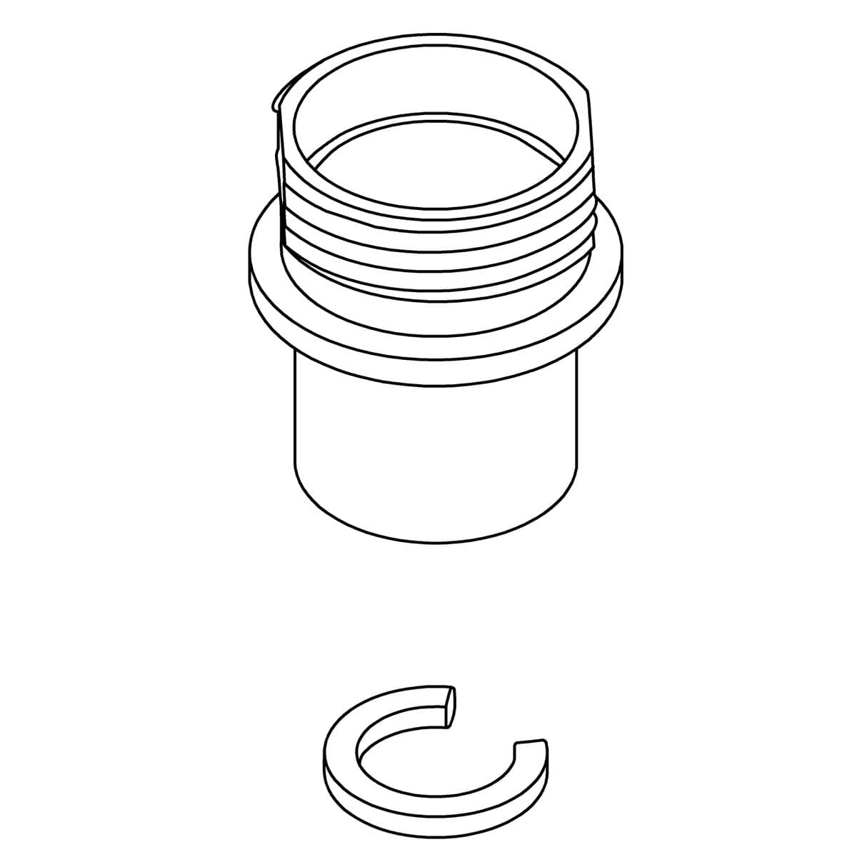 Spray Nut Kit by Kohler Genuine Parts