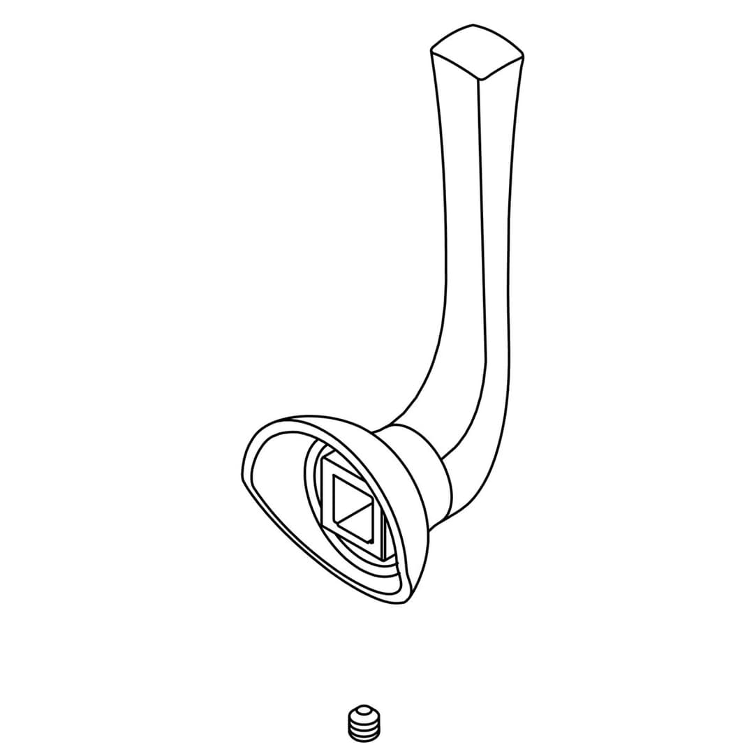 Kohler Genuine Parts Handle KIT - Vibrant Stainless Steel by Kohler Genuine Parts