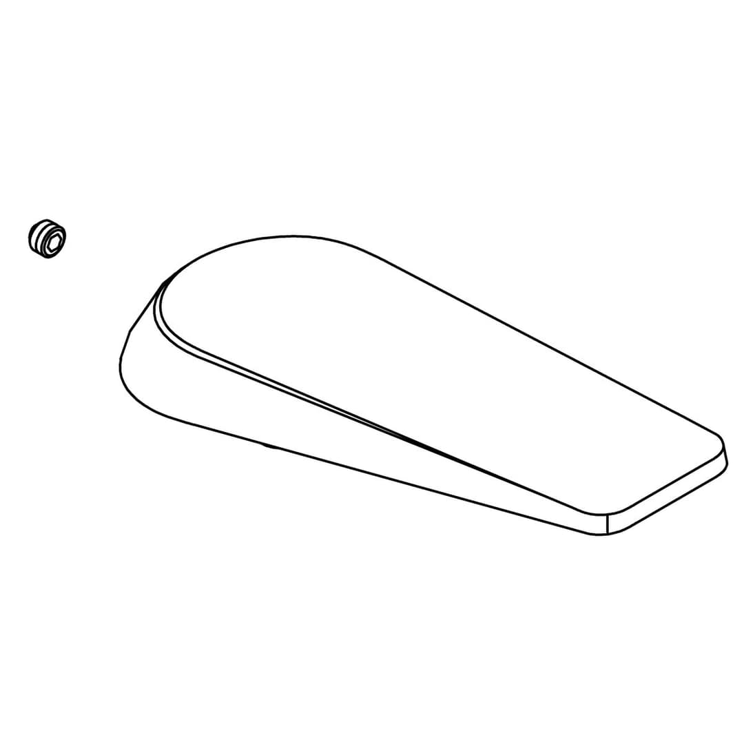 Kohler Genuine Parts Handle KIT - Matte Black by Kohler Genuine Parts