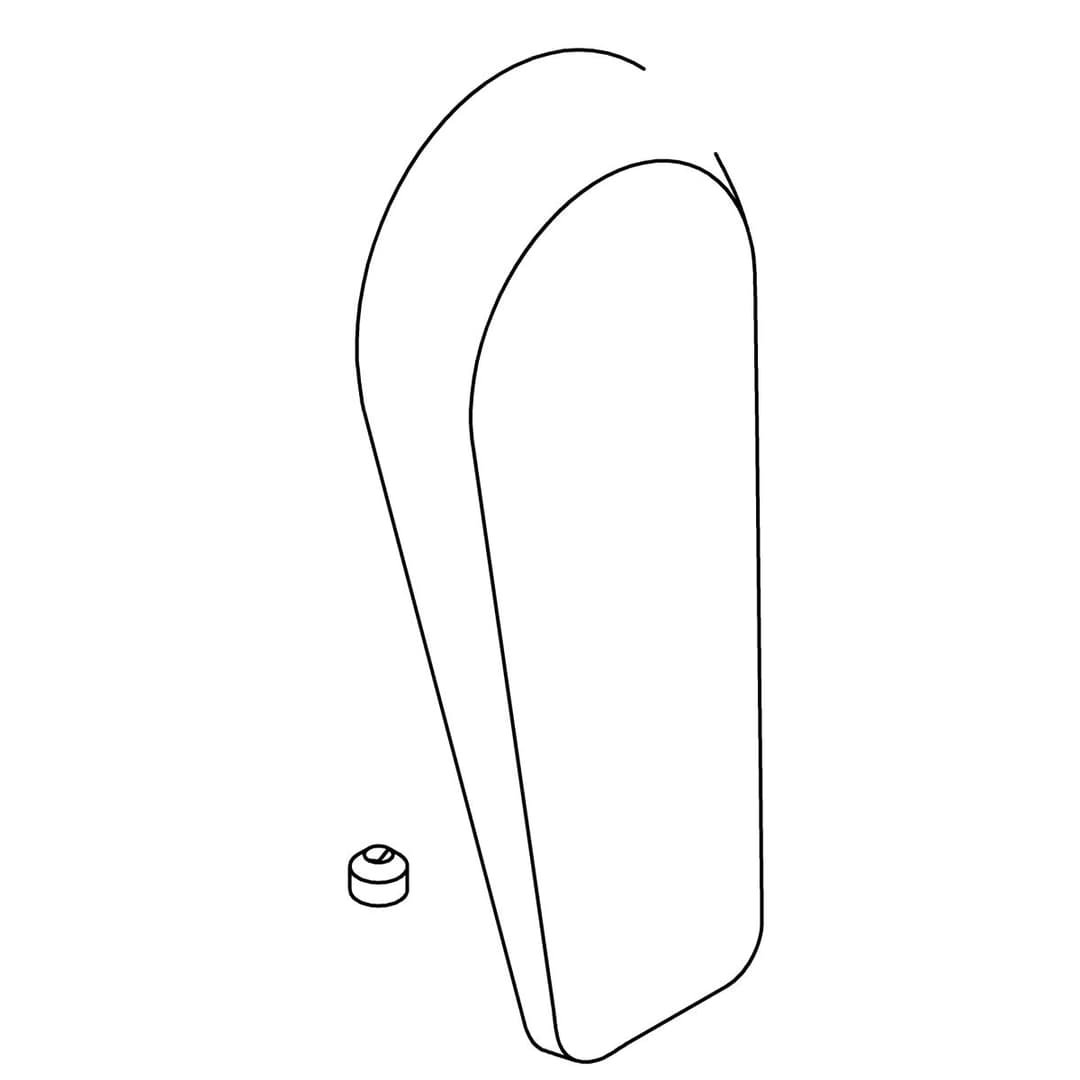 Kohler Genuine Parts Handle KIT - Matte Black by Kohler Genuine Parts
