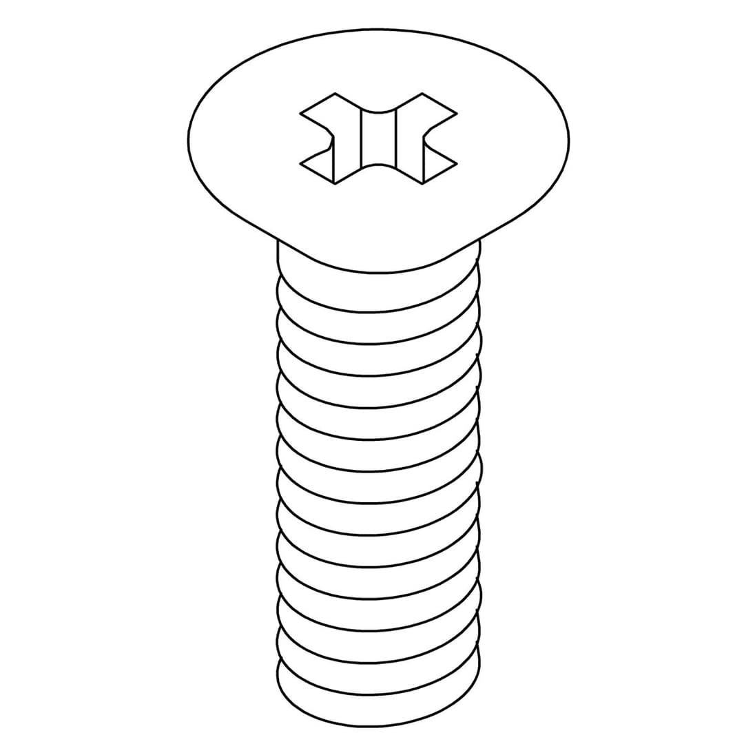 Screw, 8-32 X .469 by Kohler Genuine Parts
