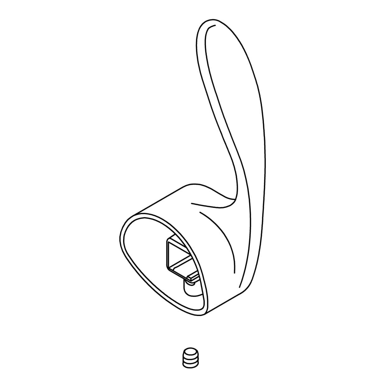 Kohler Genuine Parts Bellera Handle KIT - Polished Chrome by Kohler Genuine Parts