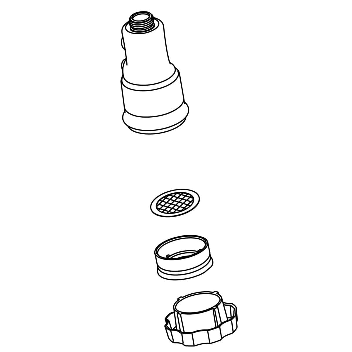 Kohler Genuine Parts Spray HEAD KIT - Vibrant Brushed Moderne Brass by Kohler Genuine Parts