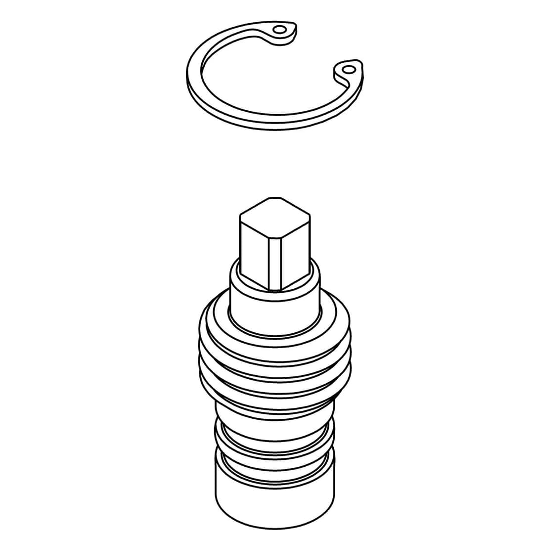 Kohler Genuine Parts Supply STOP Repair KIT by Kohler Genuine Parts