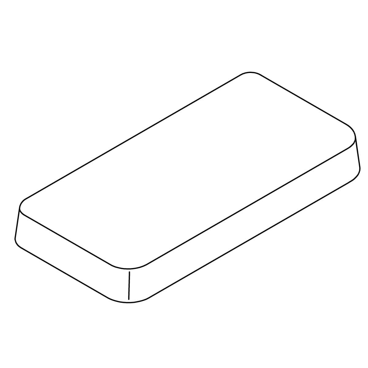 Kohler Genuine Parts Cover, Tank, Close Coupled - White by Kohler Genuine Parts