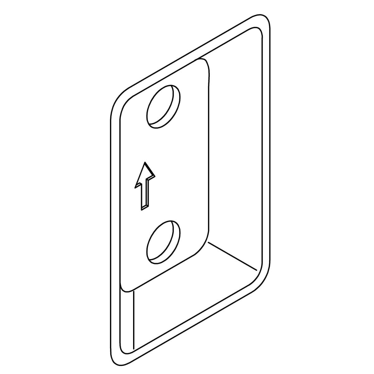 Plate, Wall Mount by Kohler Genuine Parts