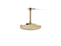 Kohler Contemporary Round 8'' single-function rainhead, 2.5 gpm - Vibrant French Gold - image 1