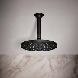 Kohler Contemporary Round 8'' single-function rainhead, 2.5 gpm - Matte Black - image 2