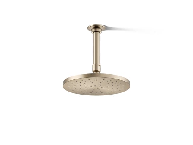 Kohler Contemporary Round 8'' single-function rainhead, 1.75 gpm - Vibrant Brushed Bronze