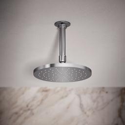 Kohler Contemporary Round 8'' single-function rainhead, 2.5 gpm - Polished Chrome - image 2