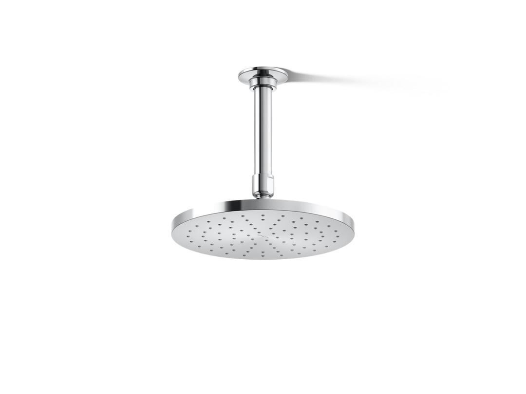 Kohler Contemporary Round 8'' single-function rainhead, 2.5 gpm - Polished Chrome by Kohler