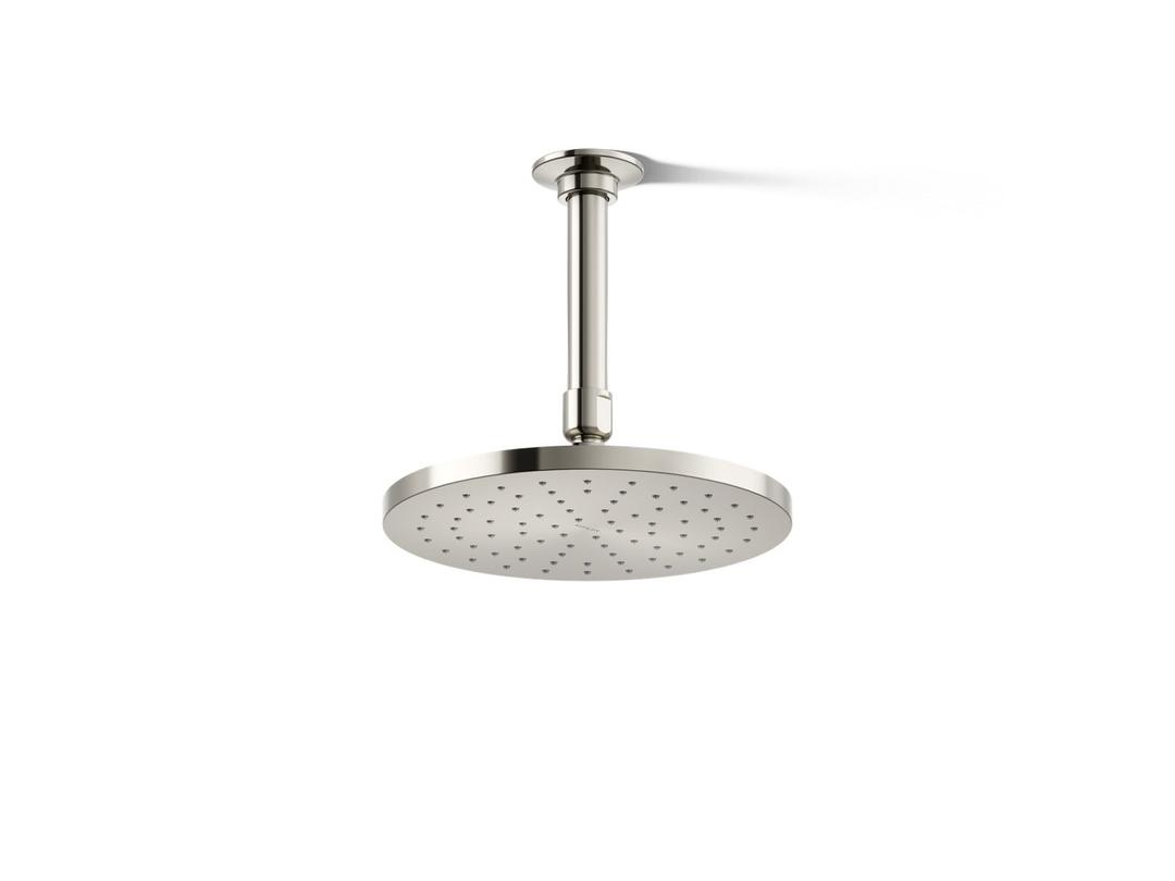 Kohler Contemporary Round 8'' single-function rainhead, 1.75 gpm - Vibrant Polished Nickel by Kohler