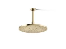 Kohler Contemporary Round 10'' single-function rainhead, 1.75 gpm - Vibrant French Gold - image 1