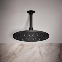 Kohler Contemporary Round 10'' single-function rainhead, 2.5 gpm - Matte Black - image 2