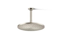 Kohler Contemporary Round 10'' single-function rainhead, 1.75 gpm - Vibrant Brushed Nickel - image 1