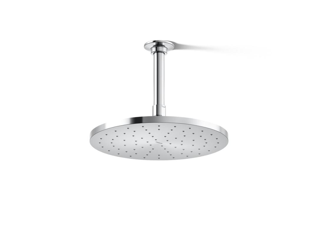 Kohler Contemporary Round 10'' single-function rainhead, 1.75 gpm - Polished Chrome by Kohler