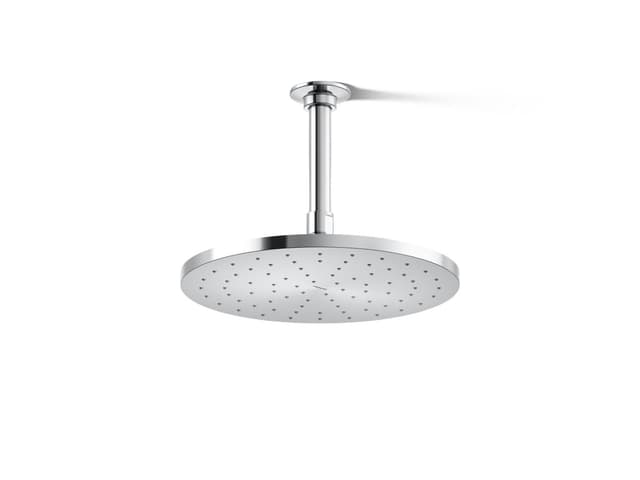Kohler Contemporary Round 10'' single-function rainhead, 1.75 gpm - Polished Chrome