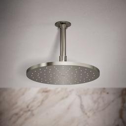 Kohler Contemporary Round 10'' single-function rainhead, 1.75 gpm - Vibrant Polished Nickel - image 2