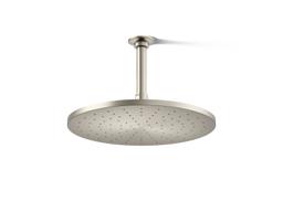 Kohler Contemporary Round 12'' single-function rainhead, 2.5 gpm - Vibrant Brushed Nickel - image 1