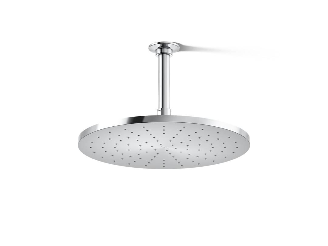 Kohler Contemporary Round 12'' single-function rainhead, 2.5 gpm - Polished Chrome by Kohler