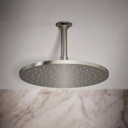 Kohler Contemporary Round 12'' single-function rainhead, 2.5 gpm - Vibrant Polished Nickel - image 2