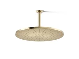 Kohler Contemporary Round 14- single-function rainhead, 2.5 gpm - Vibrant French Gold - image 1