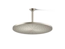 Kohler Contemporary Round 14- single-function rainhead, 2.5 gpm - Vibrant Brushed Nickel - image 1