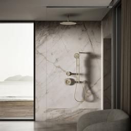 14 Contemporary Round Rain Showerhead - image 9