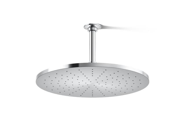 Kohler Contemporary Round 14- single-function rainhead, 2.5 gpm - Polished Chrome