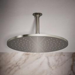 Kohler Contemporary Round 14- single-function rainhead, 2.5 gpm - Vibrant Polished Nickel - image 2