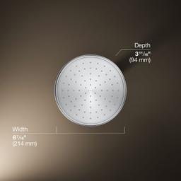 8'' single-function rainhead, 2.5 gpm - image 3