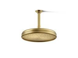 Kohler Traditional 10'' single-function rainhead, 1.75 gpm - Vibrant Brushed Moderne Brass - image 1