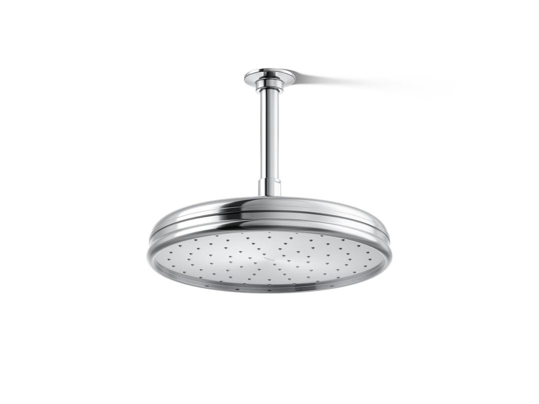 Kohler Traditional 10'' single-function rainhead, 1.75 gpm - Polished Chrome by Kohler