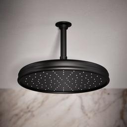 Kohler Traditional 12'' single-function rainhead, 2.5 gpm - Matte Black - image 2