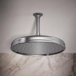 Kohler Traditional 12'' single-function rainhead, 2.5 gpm - Polished Chrome - image 2