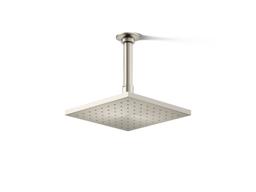 Kohler Contemporary Square 8'' single-function rainhead, 1.75 gpm - Vibrant Brushed Nickel - image 1