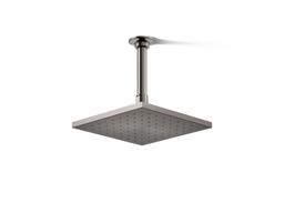 Kohler Contemporary Square 8'' single-function rainhead, 1.75 gpm - Vibrant Titanium - image 1