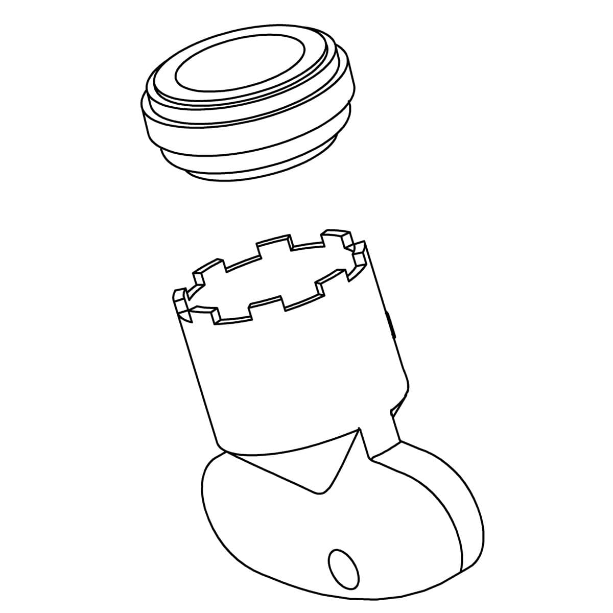 Kohler Genuine Parts Aerator KIT, Cache 0.5 GPM by Kohler Genuine Parts