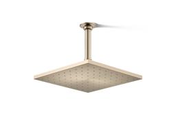 Kohler Contemporary Square 10'' single-function rainhead, 1.75 gpm - Vibrant Brushed Bronze - image 1