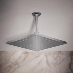 Kohler Contemporary Square 10'' single-function rainhead, 2.5 gpm - Polished Chrome - image 2